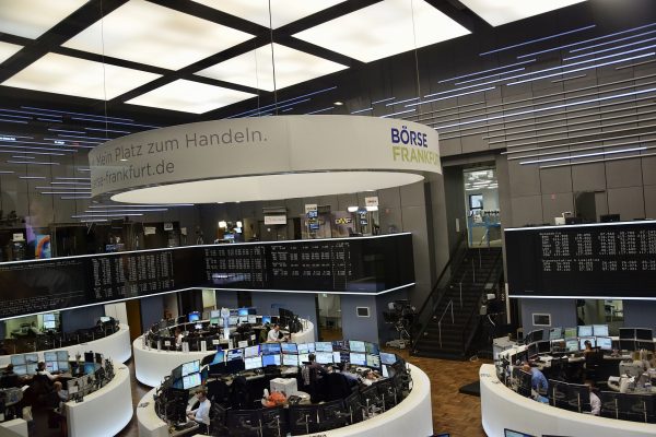 Sala de operaciones de la Bolsa de Frankfurt